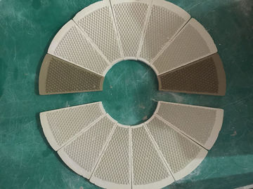 Piastra di riscaldamento ceramica su misura per amichevole eco- di forma del fan della stufa di gas