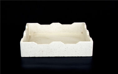Mobilia ceramica bianca quadrata del forno per la polvere dell'allumina calcinata sinterizzazione