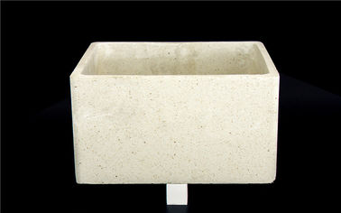 La mobilia refrattaria del forno del vassoio ceramico dell'allumina per la fornace personalizza la dimensione