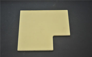 Colori ceramico elettrico 100 * 100 * 3mm di giallo della piastrina dell'ossido di zirconio di sinterizzazione