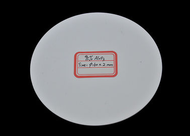 Resistenza al calore ceramica di rendimento elevato dell'ossido di alluminio del piatto Al2o3 buona