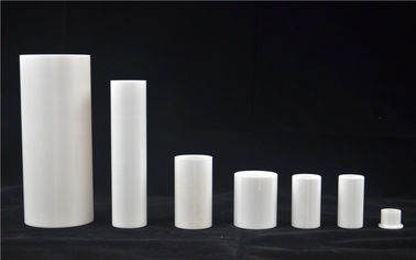 Pistone ceramico di biossido di zirconio di precisione di industria, pistoni rivestiti ceramici di colore bianco