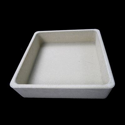 Saggar refrattario in cordierite-mullite progettato per alta resistenza all'umidità, applicazioni personalizzabili, migliorando l'efficienza del forno e del prodotto