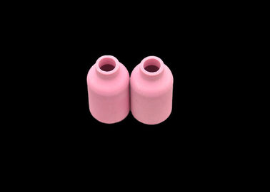 Accessori ceramici rosa delle tazze dell'ossido di alluminio ed ugello del cannello per saldare dell'argon di TIG