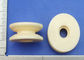 Parte ceramica dell'alto di 95% dell'allumina del filato della guida dell'occhiello tessuto ceramico della ruota
