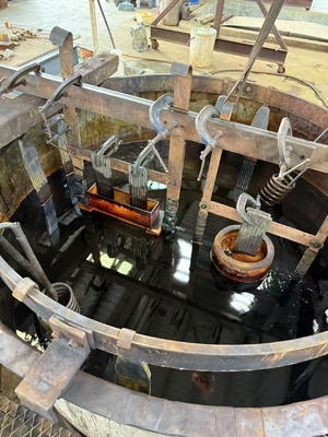 Potti in ceramica di alta alumina per elettroplatazione al cromo