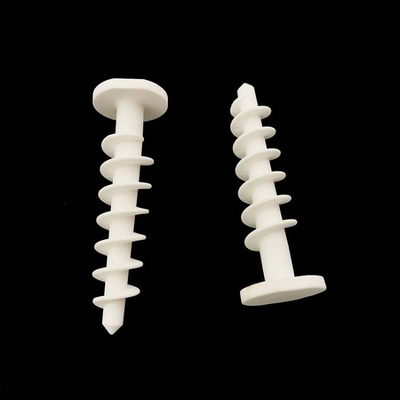 Vitruccio ceramico ad ossido di alluminio resistente alle alte temperature per il rivestimento a fiamma delle fibre di ancoraggio