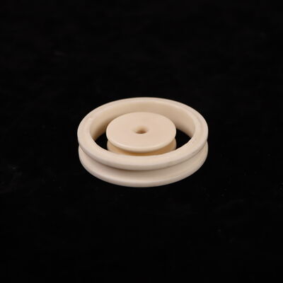 Resistenza flessibile da 200 a 400 MPa Resistenza dielettrica alumina ceramica da 18 a 20 KV per mm Componenti ceramici ad alta resistenza