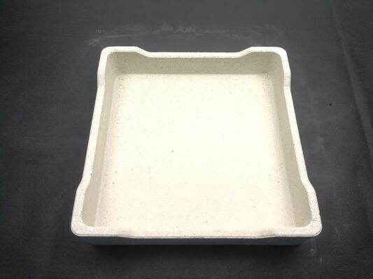 Porosità apparente 15-20 per cento cordierite mullite sagger refrattaria progettata per la distribuzione del calore e la stabilità meccanica