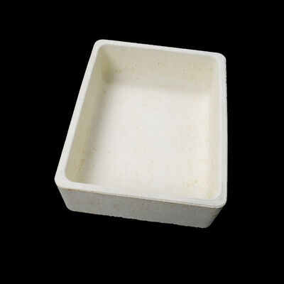 Saggar refrattario in cordierite-mullite progettato per alta resistenza all'umidità, applicazioni personalizzabili, migliorando l'efficienza del forno e del prodotto