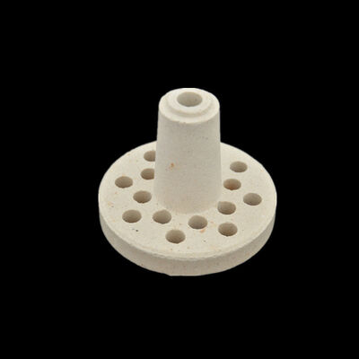 Porosità tipicamente inferiore al 15 percento Ceramica di mullite per alte temperature adatta per applicazioni industriali con durezza da 7 a 8 Mohs
