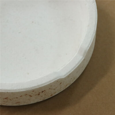 Resistenza alle alte temperature Refractorio Saggar Corindone Mullite Bianco Adatto per applicazioni industriali a forno Durable