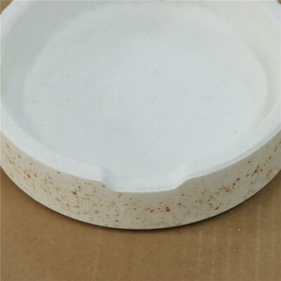 Resistenza alle alte temperature Refractorio Saggar Corindone Mullite Bianco Adatto per applicazioni industriali a forno Durable
