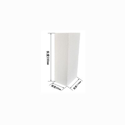 Temperatura 1000-1550 °C mattoni refrattari industriali con elevata resistenza all'abrasione progettati per l'isolamento termico