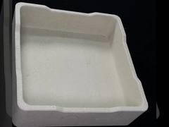 Mobili per forni refrattari lisci e piatti con resistenza alla frantumazione ad alta temperatura> 35 MPA