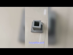 Posti di forno a carburo di silicio nero resistenti alla corrosione con porosità apparente del 7-8%