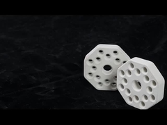 Disco ceramico poroso industriale, piastra ceramica porosa di alumina per il riscaldamento