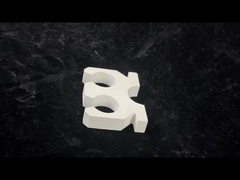 Disco ceramico di alluminio a 1500 gradi resistente alle alte temperature per il riscaldamento del forno