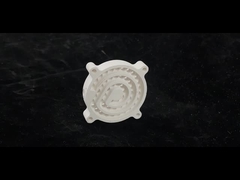 Calore rotondo 99 Al2o3 Disco ceramico di ossido di alluminio