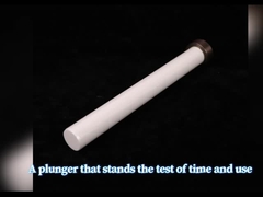 Resistenza all'usura Pistoni con rivestimento in ceramica industriale Alumina Plunger Giallo