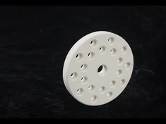 Ceramica refrattaria porosa di ossido di alluminio, disco ceramico di alluminio per radiatore